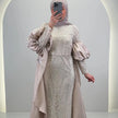 Tias Abendkleid Beige