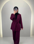 Outfit Esilya Rouge vin