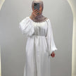 Simla Abaya White