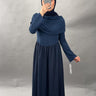 Yelena Dress Dark Blue