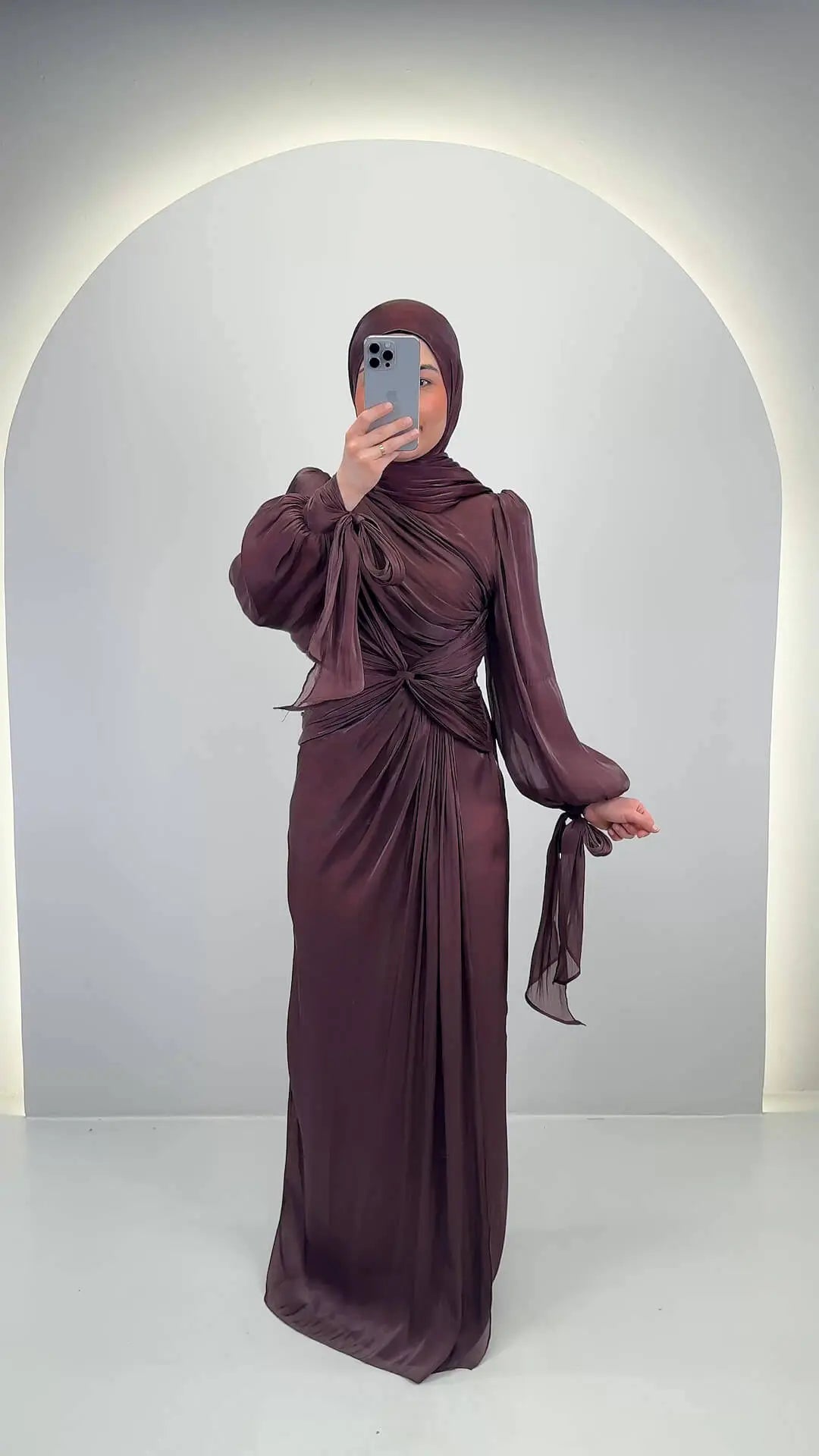 Yildiz Robe de soirée Marron