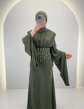 Robe de soirée Zehra Verte